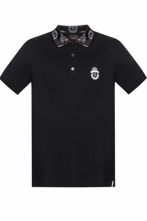 Logo-embroidered polo shirt, zdjęcie 1 Logo-embroidered polo shirt od Billionaire